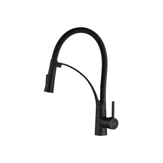 Kuchinox Olor bateria zlewozmywakowa stojąca z wylewką U czarna