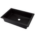 Deante umywalka Correo granit nero podwieszana 50x40 cm