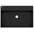 Deante umywalka Correo granit nero nablatowa 60x40 cm