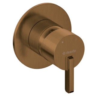 Deante Silia bateria prysznicowa podtynkowa bez przełącznika natrysku brąz szczotkowany