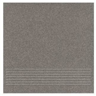 Cersanit N 500 dark graphite mat stopnica 30x30 cm