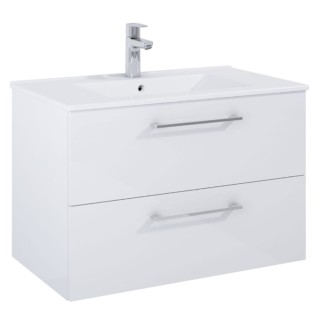 Roca szafka łazienkowa Roma 80 cm z 2 szufladami (do kompletacji z umywalką Hebe slim)
