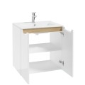 Deftrans Stilla d60 szafka podumywalkowa biała z dzwiami  60cm