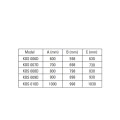Deante Odpływ liniowy podłogowy odwracalny złoty szczotkowany 70 cm