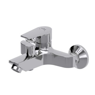 Cersanit Vero bateria wannowo-natryskowa ścienna chrom