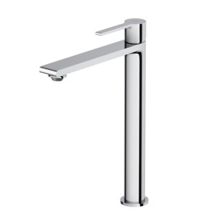 Cersanit Virgo bateria umywalkowa sztorcowa wysoka chrom