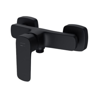 Cersanit Larga bateria natryskowa ścienna czarna