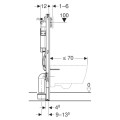 Geberit Duofix Sigma stelaż podtynkowy do miski WC głębokość 12cm
