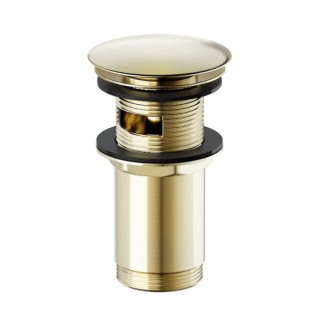 Cersanit automatyczny uniwersalny korek klik-klak złoty mat