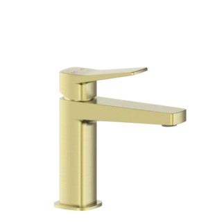 Kfa Malaga bateria umywalkowa stojąca light gold
