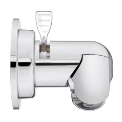 Invena uchwyt punktowy z przyssawką chrom