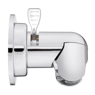 Invena uchwyt punktowy z przyssawką chrom