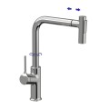 Invena Farsala bateria zlewozmywakowa 2-funcyjna z wyciąganą wylewką chrom