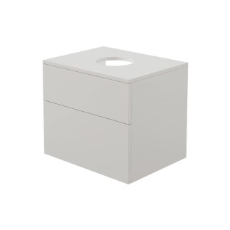 Deante Prizma szafka umywalkowa z blatem kaszmir 60 cm