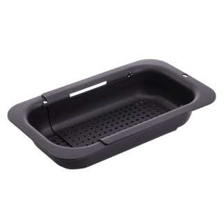 Kuchinox ociekacz na zlewozmywak rozsuwany czarny