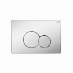 Invena przycisk spłukujący okrągły do stelaża podtynkowego chrom.