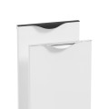 Defra Luna uchwyt listwowy chrom 30cm
