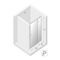 New Trendy Avexa drzwi wnękowe prawe 100x200cm - rysunek techniczny