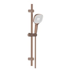 Kfa Malaga zestaw prysznicowy przesuwny rose gold