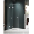 New trendy kabina prysznicowa lewa AVEXA NICKEL BRUSHED 