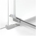 New trendy kabina prysznicowa lewa AVEXA NICKEL BRUSHED 