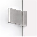 New trendy kabina prysznicowa lewa AVEXA NICKEL BRUSHED 