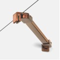 New trendy kabina prysznicowa Soleo COPPER BRUSHED 2D kwadratowa 90*90*195