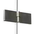 New trendy kabina Soleo GUNMETAL BRUSHED 2D prostokątna 80*90*195