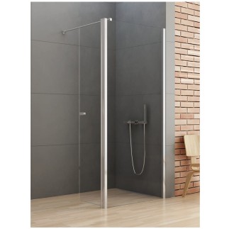 New trendy kabina walk-in New Solo 80x195 chrom