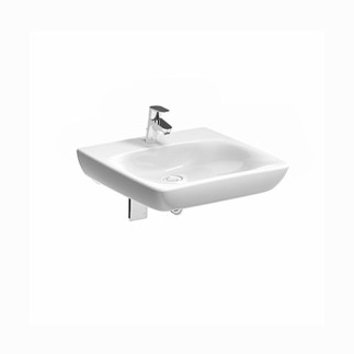Geberit Selnova Comfort umywalka ścienna dla niepełnosprawnych 55 x 55 cm