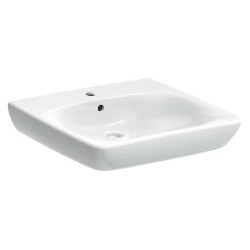 Geberit Selnova Comfort umywalka ścienna dla niepełnosprawnych 65x55 cm.