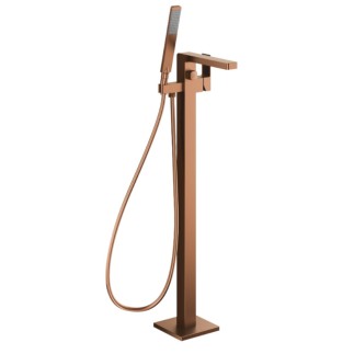 Kfa Logon bateria wannowa wolnostojąca rose gold