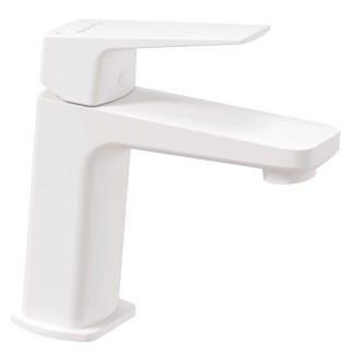 Deante Blur bateria umywalakowa stojąca biała