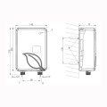 Elektromet IZI 3,5 kW przepływowy ogrzewacz wody uniwersalny 