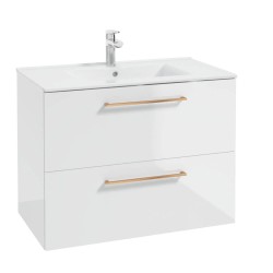 Defra Metro System D80  szafka podumywalkowa biały 80 cm.