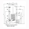 Elektromet WGJ-S FIT wymiennik 1-wężownica stojący 300 l  bez grzałki