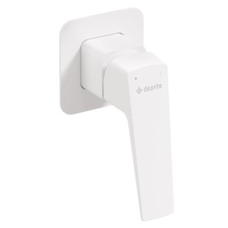 Deante Blur Bianco bateria prysznicowa podtynkowa bez przełącznika natrysku biała