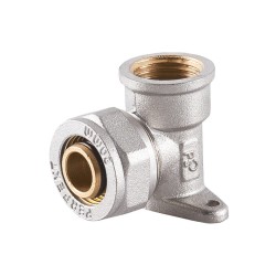 Perfexim 707 Kolano skręcane z mocowaniem GW 16x1/2