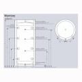 Kospel zbiornik buforowy SV 300.2 nieemaliowany w izolacji 324 l
