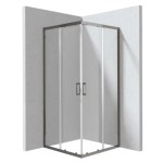 Deante Funkia Evo kabina prysznicowa kwadratowa 80x80cm titanium