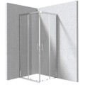 Deante Funkia Evo kabina prysznicowa prostokątna chrom 80x90cm