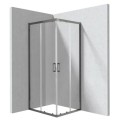 Deante Funkia Evo kabina prysznicowa prostokatna titanium 80x90cm