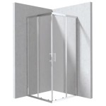Deante Funkia Evo kabina prysznicowa kwadratowa 80x80cm chrom