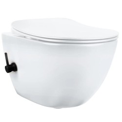 Deante Peonia miska WC wisząca z funkcją bidetu z deską i baterią mieszaczową