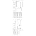 Deante Kerria Plus ścianka prysznicowa walk-in 60 cm chrom