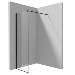 Deante Kerria Plus ścianka prysznicowa walk-in 50 cm czarna
