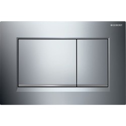 Geberit Sigma 20 przycisk spłukujący chrom-mat-chrom.