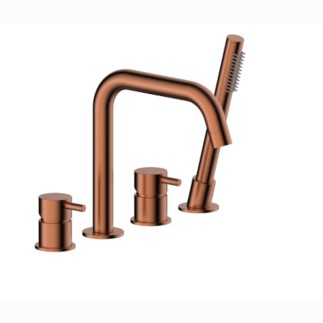 Kfa Moza bateria wannowa 4-otworowa rose gold