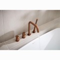 Kfa Moza bateria wannowa 4-otworowa rose gold.