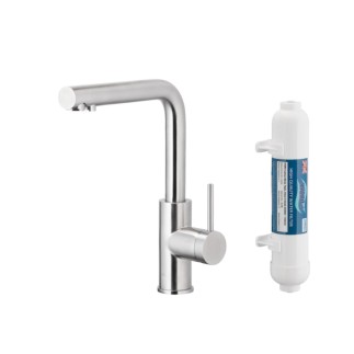 Kfa Duero Pure Basic bateria zlewozmywakowa z filtracją wody inox